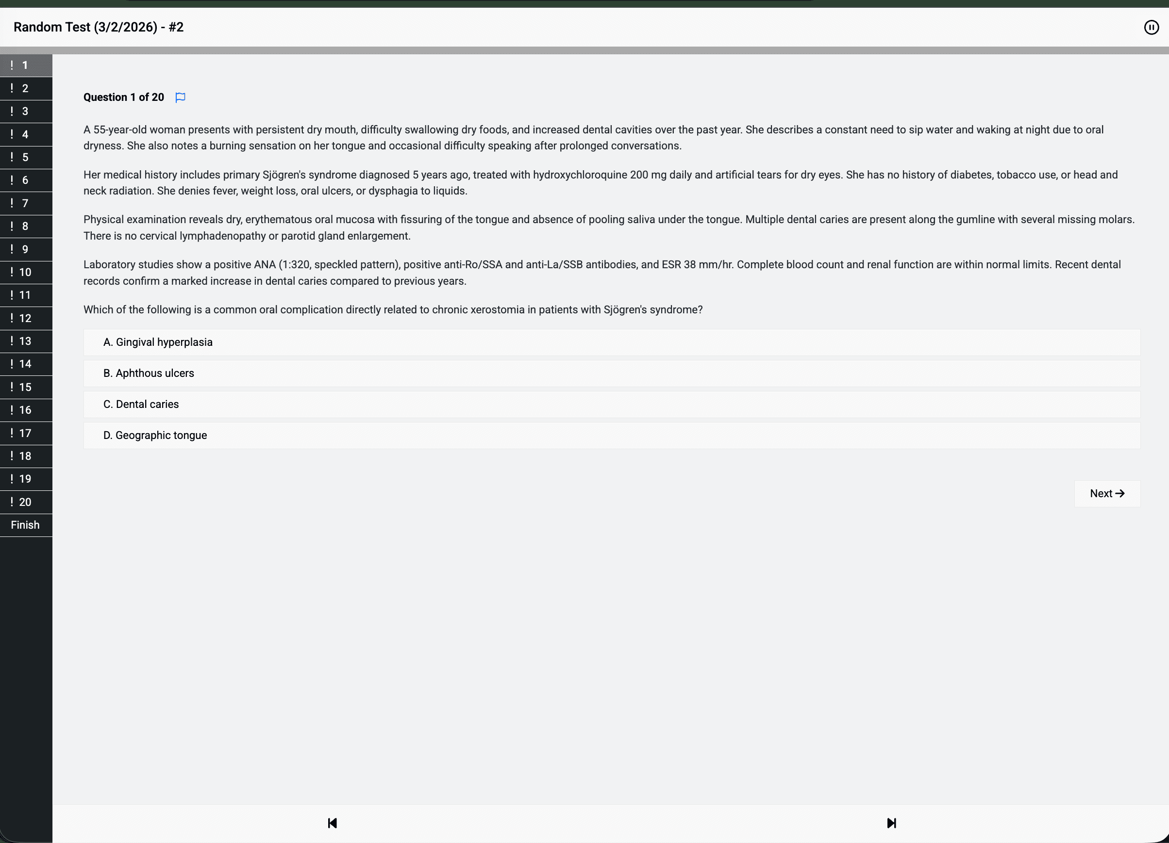 Quiz Interface